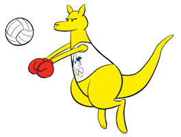 Beach Volleyball Sticker by AUSOlympicTeam