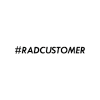 Moradness rad moradness radcustomer Sticker