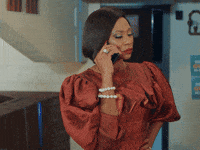 Hang Up Reaction GIF by King of Boys