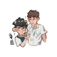 nihs__018 fanfan iswim martinwong Sticker