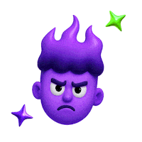 Angry Mood Sticker by Solvo