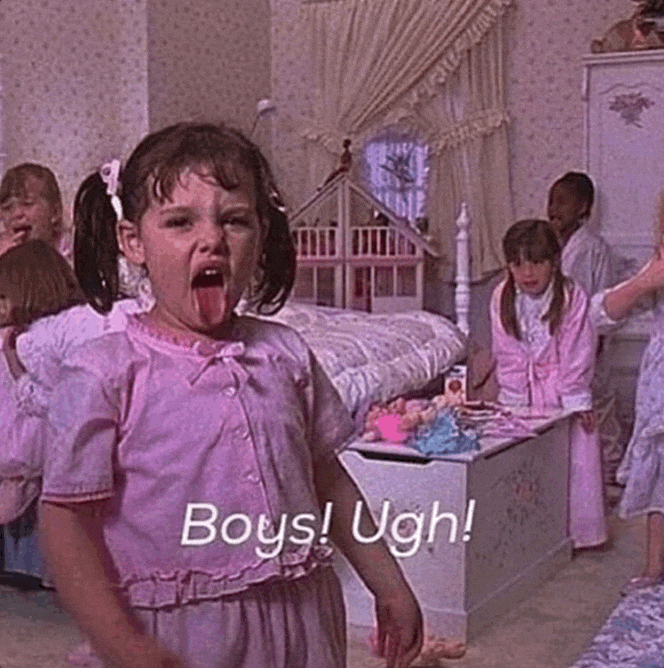 Little Girl Ugh GIF