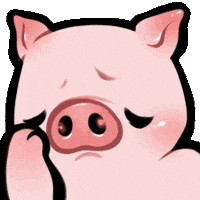 KritzelPixel pig piggy tiffy kritzelpixel GIF
