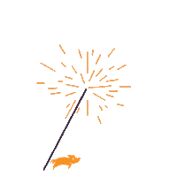 SeeSparkGo dog fire ssg lightning Sticker