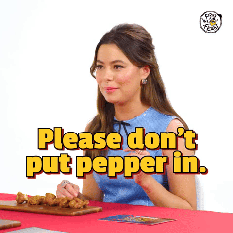 Don't Put Pepper In