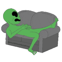 AroundTheWorldClothing alien aliens atw aroundtheworld Sticker