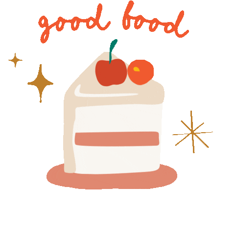 Good Food Cake Sticker by MeyerAccentSeries