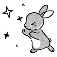 Rabbit Lapin Sticker