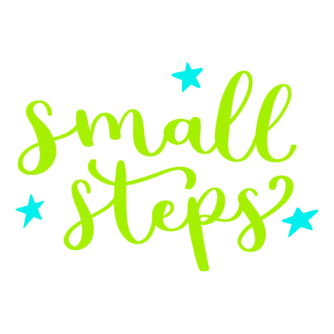 Lettering Steps Sticker