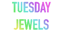 Gold Tuesday Sticker by Rosie Fortescue