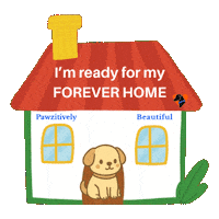 Adopt Me Black Dog Sticker by Pawzitively Beautiful