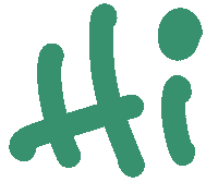 unentbeerlich hello hi beer lettering Sticker