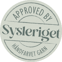 Sysleriget knitting garn sysleriget håndfarvet Sticker