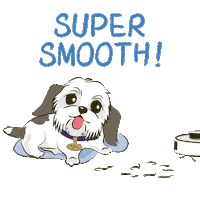 Dogs Buddyholly Sticker by ECOVACS