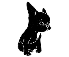 French Bulldog Dog Sticker by Bobito Deejay