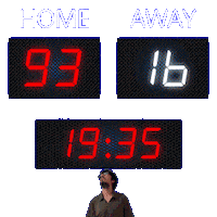 16 Away Sticker