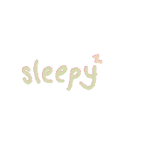 dindafaln night sleep sleepy yeay Sticker