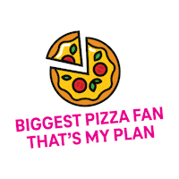 telekomromania food pizza restaurant good food Sticker