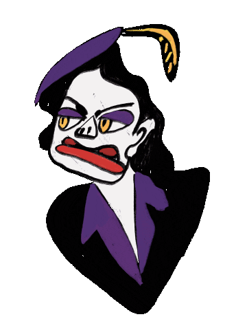Meerum what retro vintage annoyed Sticker