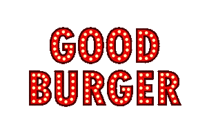 Good Burger Sticker by Movie Cars
