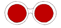 glasses wiggle Sticker