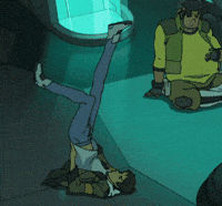 Voltron Legendary Defender Waiting GIF