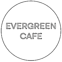 Evergreen Cafe Sticker by YWAM Herrnhut