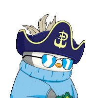 Make It Rain Money Sticker by Pudgy Penguins