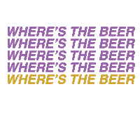 Party Beer Sticker