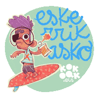 Happy Fun Sticker by KOKOAK Eider Eibar