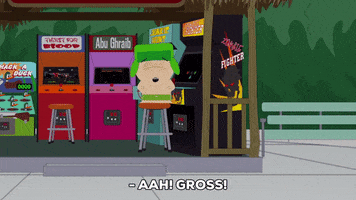 disgusted kyle broflovski GIF by South Park 
