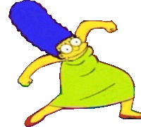 Dance Marge Sticker by Komma Magazin