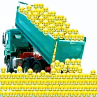 Emoji Kamyon GIF