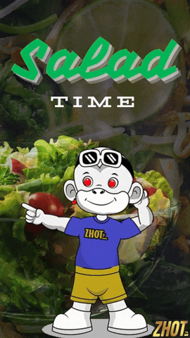 Salad Bowl Healthy Food GIF by Zhot