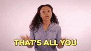 ShalitaGrant reaction woman you shade GIF