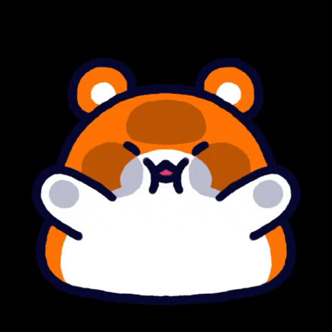 PokiTheHamster giphyupload happy meme hug GIF