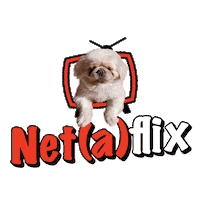 Netflix Puppy Sticker
