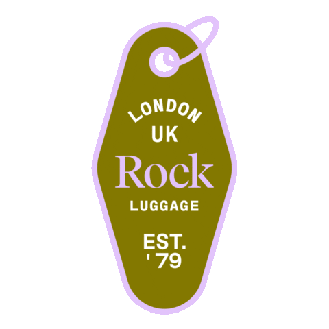 rock_luggage giphyupload Sticker