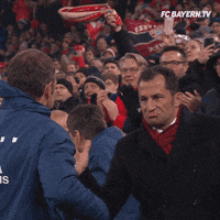 High Five Champions League GIF by FC Bayern Munich