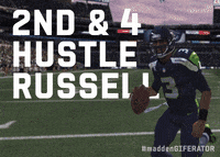 seattle seahawks GIF by Madden Giferator