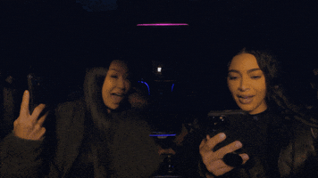 Kim Kardashian Reaction GIF by HULU
