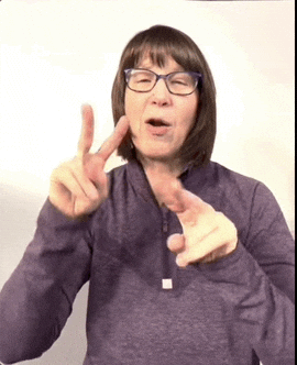 Excited Asl GIF