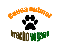 brechovegano_ causa animal brechovegano Sticker