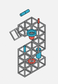 animation dreaming GIF by graphonaute