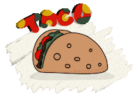 Taco Tacolover Sticker