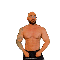 Academia Bodybuilder Sticker by VD Marketing