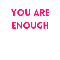 MakeSocial social media mindset women in business you are enough Sticker