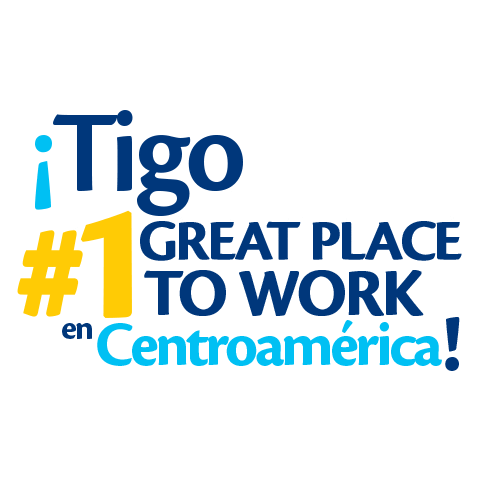 Gptw Sticker by Tigo Guatemala