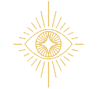 Gold Eye Sticker