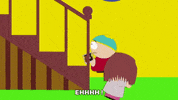 eric cartman running GIF by South Park 